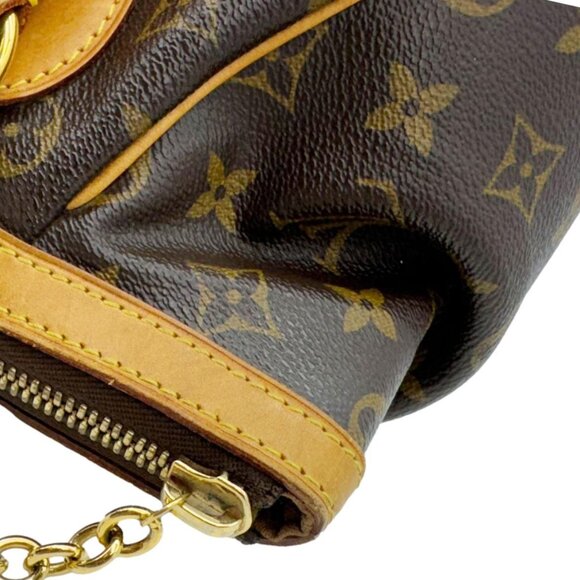 Louis Vuitton  Tivoli PM Monogram Canvas Satchel Bag Brown - Picture 6 of 13